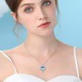 wholesale Sterling Silver Austrian Crystal Dragon Necklace for Women Girls-0-22