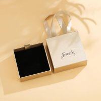 wholesale 925 Sterling Silver Boxed Stud Earrings with Ribbon Closure - Gift Packaging-Butterfly