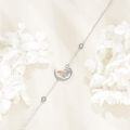 wholesale 925 Sterling Silver Moon & Tulips Charm Bracelet for Women-0-4