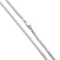 wholesale 925 Sterling Silver Green Cubic Zirconia Tennis Necklace 14-26 Chain Length  for Women and Men-0-37