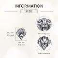 wholesale 925 Sterling Silver Lion Head Stud Earrings for Women and Men - Animal Shape  Idea-0-1