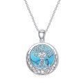 wholesale 925 Sterling Silver Tree Of Life Pendant Necklace-0-0