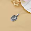 TOUPOP Sterling Silver Snake Necklace Gothic Animal Jewelry For Women Men-0-2