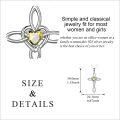 wholesale Sterling Silver Celtic Knot Cross Pendant Necklace Irish Infinity Love Heart Jewelry Gift-0-28