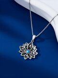 wholesale  Sterling Silver Evil Eye Protection Necklace for Women Gift for Her Wife Mom Sister -0-8