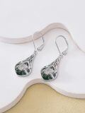 wholesale 925 Sterling Silver Teardrop Drop Earrings Wholesale With Celtic Knots-0-32
