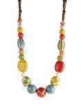 wholesale 925 Sterling Silver Red Beaded Necklace For Women-0-0