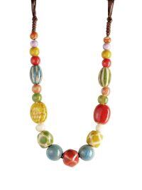 wholesale 925 Sterling Silver Red Beaded Necklace For Women-undefined