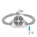 wholesale 925 Sterling Silver Oxidized Celtic Compass Chain Bracelet With Cz Stone For Men Women-0-0