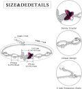 wholesale  Sterling Silver Crystal Butterfly Bracelet for Women Teens -0-12