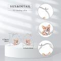 wholesale 925 Sterling Silver 925 Corgi Puppy Hoop Earrings for Women - Cute Pet-0-1