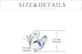 wholesale 925 Sterling Silver Cubic Zirconia Butterfly Flower Adjustable Ring-0-2
