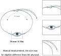 wholesale  925 Sterling Silver & Zircon Black Evil Eye Bracelet for Protection Good Luck Adjustable Gift for Women Men-0-2
