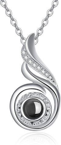 wholesale 925 Sterling Silver Opal CZ Moonstone 12 Month Birthstone Necklace for Women-13-Custom Photo