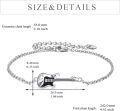 wholesale 925 Sterling Silver Punk Guitar Bracelet for Musicians - Hypoallergenic Nickel-Free Music Jewelry Gift for Women-0-3