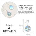 wholesale 925 Sterling Silver Abalone Shell Flower Drop Earrings - Nature Inspired s for Her-0-10