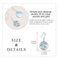 wholesale 925 Sterling Silver Daisy Earrings With Abalone Shell-0-10