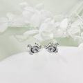 wholesale 925 Sterling Silver Hypoallergenic Squirrel Stud Earrings for Women and Girls-0-3