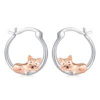 wholesale 925 Sterling Silver Sleeping Cat Hoop Earrings For Women Girls Rose Gold Plated S925

this Title Includes All The Key Elements: The Material (925 Sterling Silver), The Design (sleeping Cat), The Type Of Jewelry (hoop Earrings), And Any Additional Details (rose Gold Plated, S925) While Keeping It Under 15 Words And Without Punctuation Or Special Symbols-Cat(Two-tone)