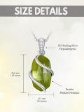 wholesale Sterling Silver Gemstone Dainty Pendant Necklace for Women Mom Gift-0-55