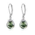 wholesale 925 Sterling Silver Dangle Earrings Wholesale With Black Onyx Stones Elegant Design-0-30