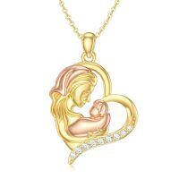 wholesale 14k Mother And Child Pendant-style 7
