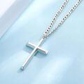 wholesale 925 Sterling Silver Cross Pendant Chain Set-0-5