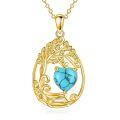 wholesale 925 Sterling Silver Heart Pendant Necklace Wholesale Gold Plated-0-59