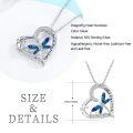 wholesale 925 Sterling Silver Blue Dragonfly Heart Necklace With Engraved Love Message

this Elegant Piece Features A Beautifully Crafted Blue Dragonfly Sets Wholesale Within A Heart-shaped Frame Adorned With Sparkling Crystals The Intricate Design Includes A Detailed Dragonfly With Vibrant Blue Wings And A Central Crystal, All Encased In A Polished Silver Setting The Phrase "i Love You Forever" Is Elegantly Inscribed Along The Side Of The Heart, Adding A Personal Touch Suspended From A Delicate Chain, This Necklace Is Perfect For Those Who Appreciate Fine Craftsmanship And Meaningful Jewelry-0-3