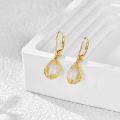 wholesale 14K Gold Teardrop Moonstone Filigree Dangle Earring for Women's Fashion s-0-4