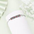 wholesale 925 Sterling Silver Red Enamel Ladybug Charm Bracelet for Women-0-2
