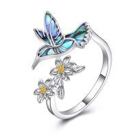 wholesale Women's Sterling Silver Tree of Life Locket Ring-6