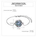 wholesale 925 Sterling Silver Compass Locket Bracelet with Abalone Shell Inlay and Chain Necklace Set for Women Men-0-4