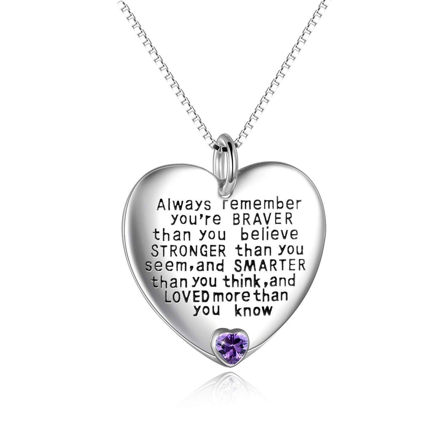 Heart pendant necklace