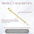 wholesale 10k Gold Extension Chain With Lobster Clasps For Jewelry Making-0-32