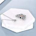 wholesale 925 Sterling Silver Butterfly Pendant Necklace With Tools-0-3