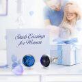 wholesale 925 Sterling Silver Blue Druzy Stone Round Stud Earrings Gift for Her-0-3
