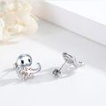 wholesale 925 Sterling Silver Starfish and Octopus Stud Earrings - Ocean Inspired s for Her-0-2