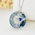 TOUPOP Sterling Silver Flamingo Pendant Necklace Gift For Women-0-4
