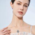 wholesale 925 Sterling Silver Zodiac Water Bearer Necklace-0-4