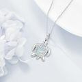 wholesale 925 Sterling Silver Sea Turtle Pendant Necklace-0-4