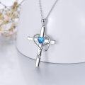 wholesale  Metal Stone Stethoscope Cross Pendant Necklace for Nurse Doctor Graduation -0-19