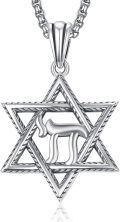 wholesale 925 Sterling Silver Star of David Hebrew Name Pendant Necklace s for Men Women Boys Girls Kids Adults Teens-0-0