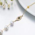 wholesale 14K Gold Evil Eye Bracelet for Women 8 Protection Jewelry Gift-0-3
