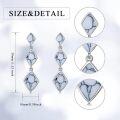 wholesale  Sterling Silver Crystal Butterfly Dragonfly Bee Dangle Drop Earrings -0-13