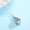 wholesale 925 Sterling Silver Blue Moonstone Tree of Life Tear Drop Keepsake Urn Necklace for Ashes - Memorial s-0-1