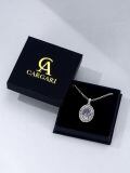 wholesale 925 Sterling Silver Saint Jude Thaddeus Medal Pendant Necklace Oxidized Religious Chain-0-5