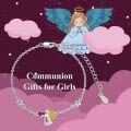 wholesale 925 Sterling Silver Metal Guardian Angel Birthstone Charm Bracelet Gift for Women Girls-0-4