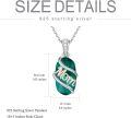 wholesale Sterling Silver Gemstone Dainty Pendant Necklace for Women Mom Gift-0-29
