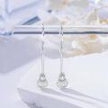 wholesale 925 Sterling Silver Tennis Racket Drop Dangle Earrings for Women Sports Lover -0-3